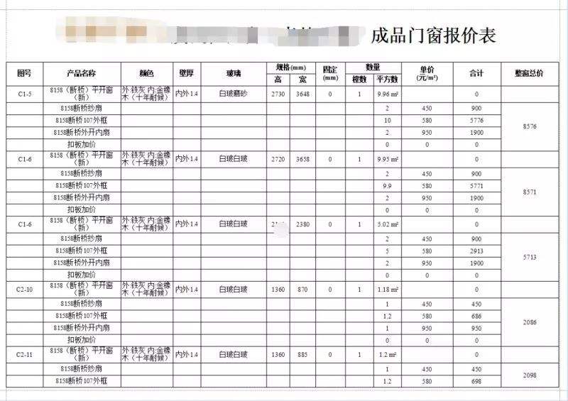 门窗五金清单怎么套，门窗五金清单怎么套上去